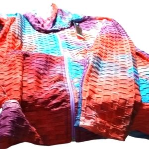 3pc S/M set Shirt, sweater and TikTok leggings  XJBoost S/M